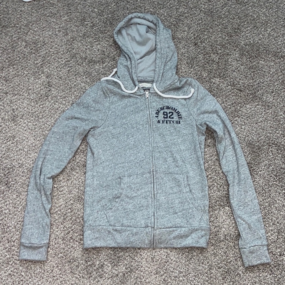 Small Gray Abercrombie & Fitch Jacket